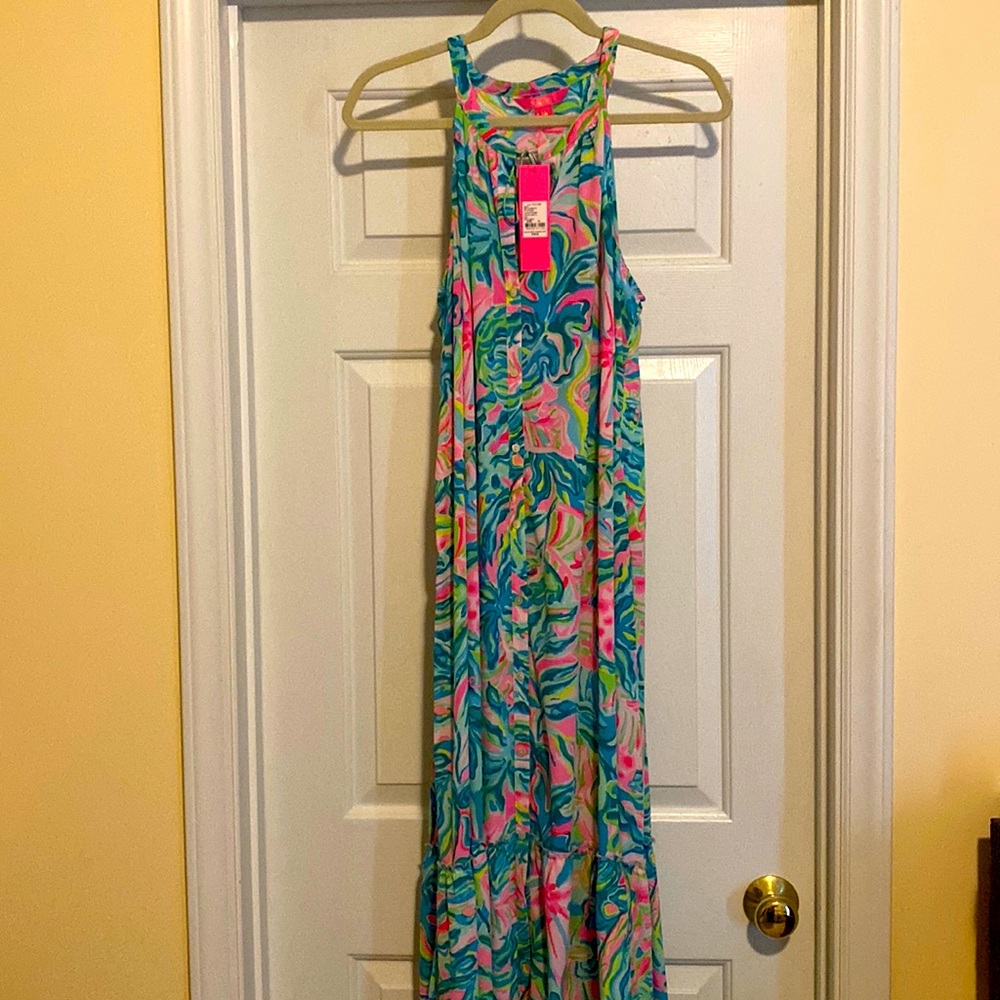 NWT Lilly Pulitzer Luliana Maxi Dress Size XL